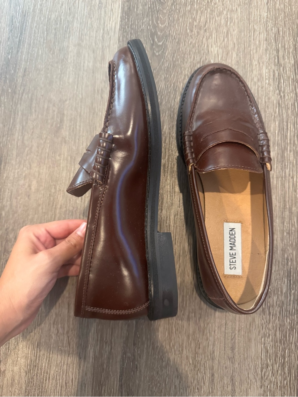 Steve Madden Madison Women's Burgundy Loafers